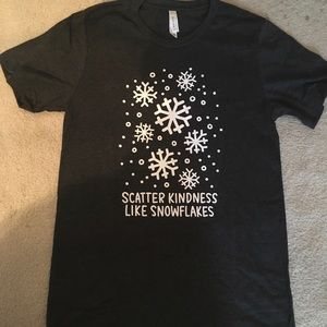 Snowflake kindness tee perfect for teachers